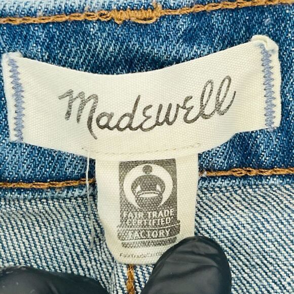 Madewell High Rise Denim Jean Shorts Size 26 - Picture 3 of 5